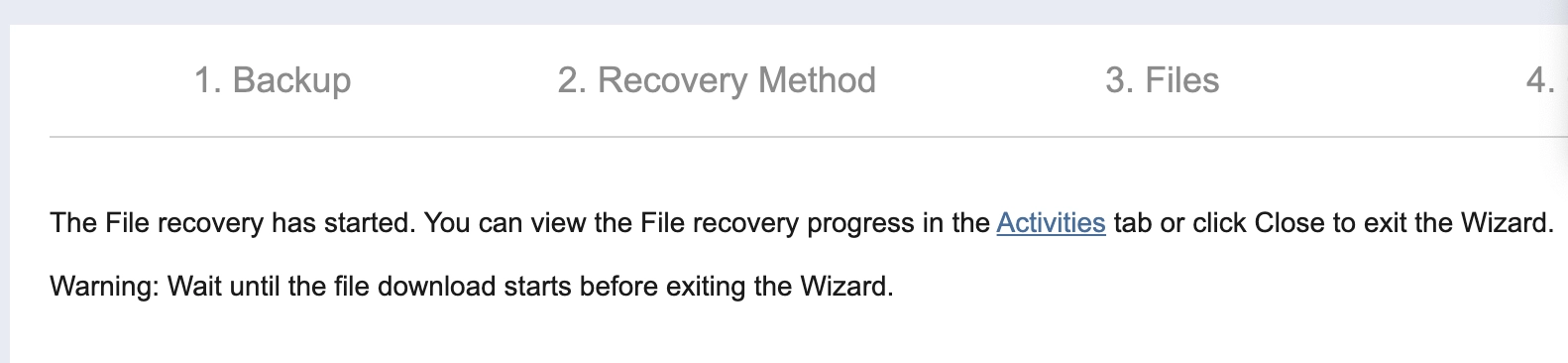 Резервное копирование сервера с помощью службы INTROSERV Backup